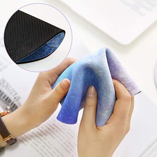 Mouse Pad Cool Eye Iris Blue Teen, Round Mousepad, Non-Slip Rubber Base Mouse Mat for Laptop and Computer