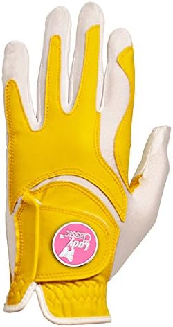 Womenβs Form Fit Golf Glove β Lightweight, Flexible & Stylish with Leather Palm Patch β Soft Flex Comfort β Right or Left Hand