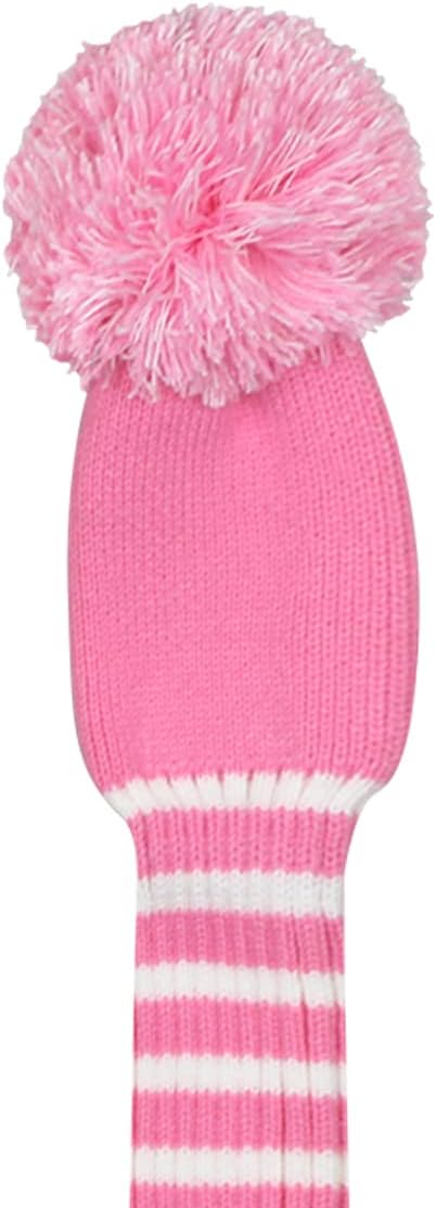Scott Edward 1/3/4PCS Multi-Style Optional Individualized Knit Golf Club Head Covers, Driver Wood(460cc) Fairway Wood and Hybrid(UT),for Male/Female Golfers,Custom