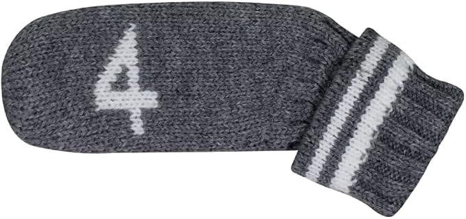 Scott Edward 1/7/10 Pcs Knitted Golf Club Head Covers for Irons Wedge Cuteness and Basically Socks Shape Washable Golf Club Head Protector on Classic Stripes Style,Double Sided Customization