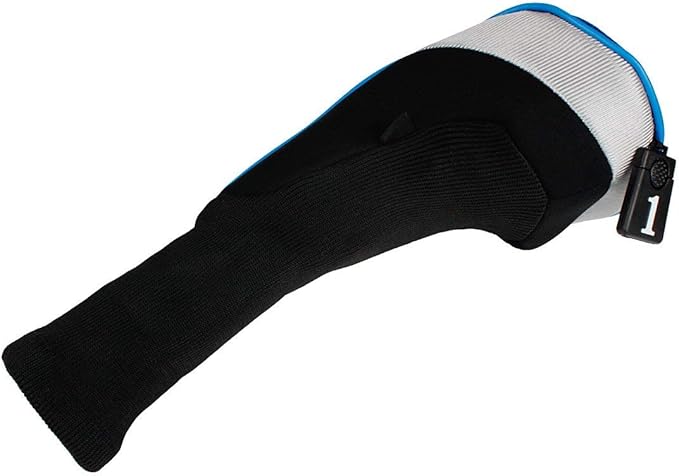 Andux 4pcs/Set Mesh Golf 460cc Driver Fairway Wood Club Head Covers Long Neck with No. Tags