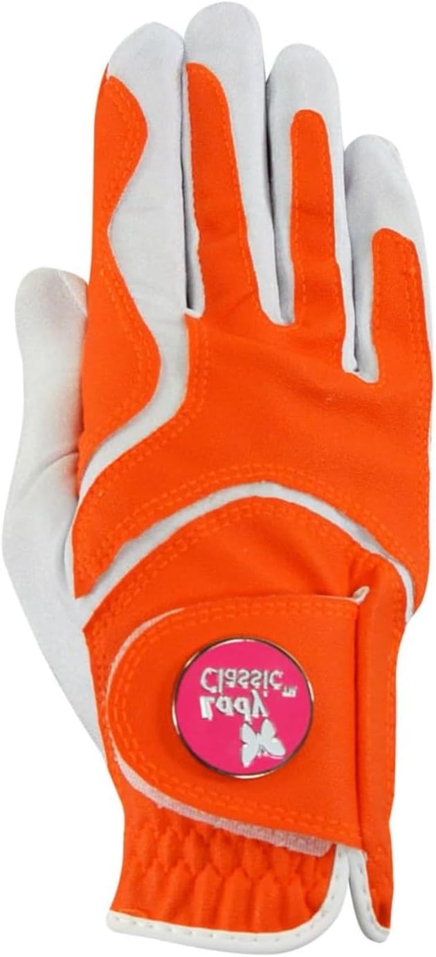 Womenβs Form Fit Golf Glove β Lightweight, Flexible & Stylish with Leather Palm Patch β Soft Flex Comfort β Right or Left Hand