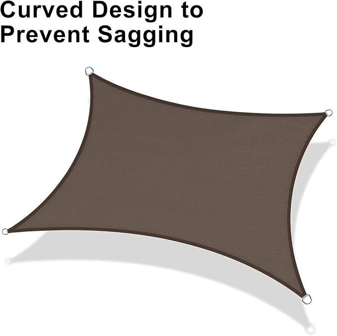 LOVE STORY Custom Size 5' x 8' Sun Shade Sail - Image 6