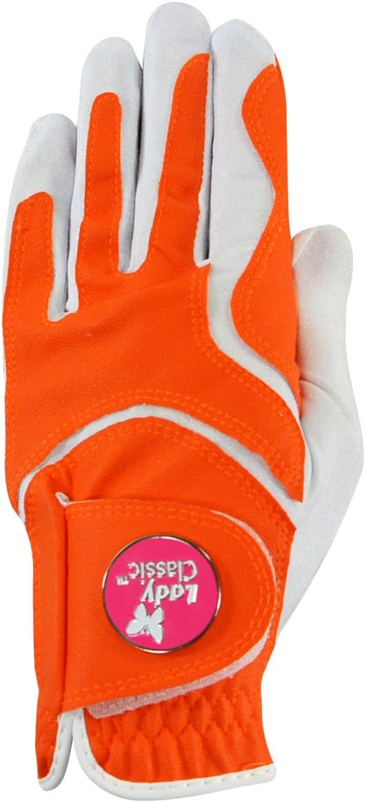 Womenβs Form Fit Golf Glove β Lightweight, Flexible & Stylish with Leather Palm Patch β Soft Flex Comfort β Right or Left Hand