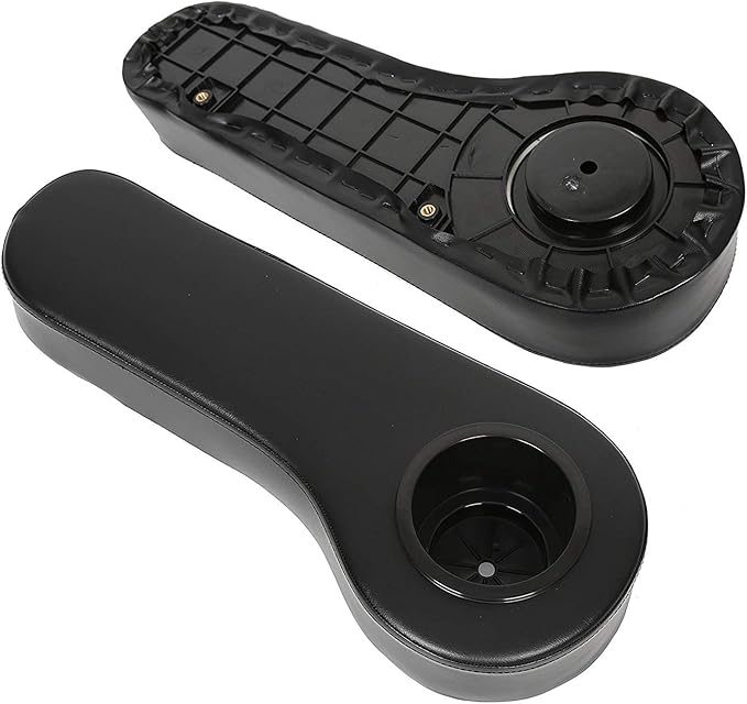 Golf Cart Rear Seat Arm Rests | No Drilling Required, Universal Arm Rest Fits on EZGO, Club Car, Yamaha Golf cart with Rear seat