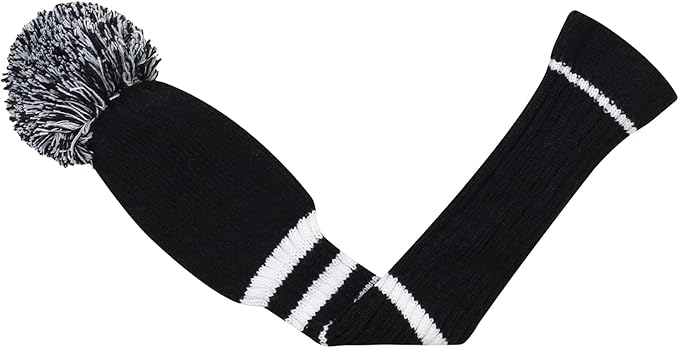 Scott Edward 1/3/4PCS Multi-Style Optional Individualized Knit Golf Club Head Covers, Driver Wood(460cc) Fairway Wood and Hybrid(UT),for Male/Female Golfers,Custom
