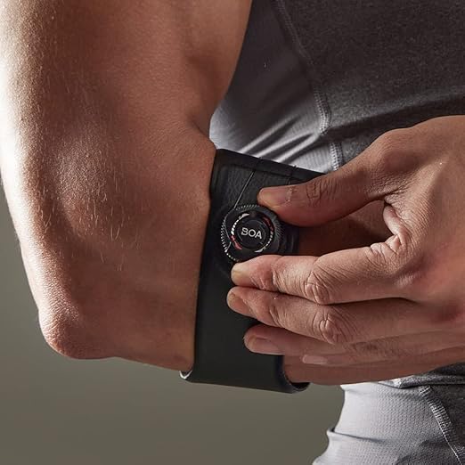 SOZO Boa Micro Adjustable Elbow Brace/Support for Tendonitis, Tennis Elbow, Golfer's Elbow, Pain Relief and Injury (X-Large)