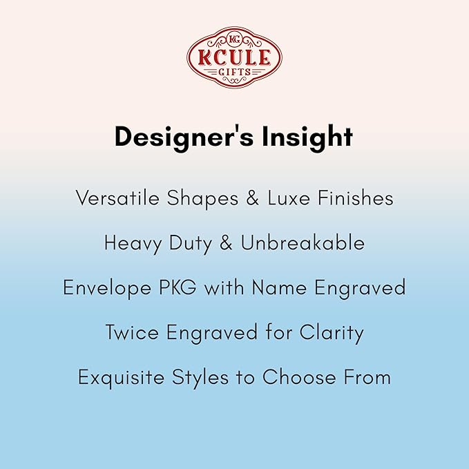Stainless Luggage Tags for Suitcases: Metal Personalized Luggage Tags and Bags with Customizable Texts (Silver)