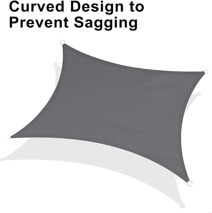 LOVE STORY Custom Size 10' x 18' Sun Shade Sail - Image 6