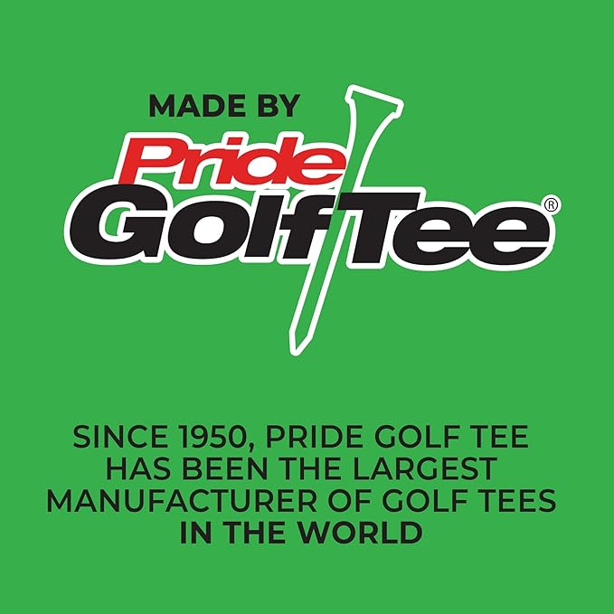 Pride Performance Striped Golf Tees (Pack of 30), 2-3/4",