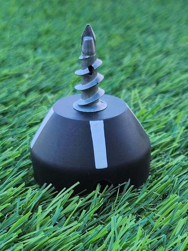 Golf Ball/Club Retriever Pick-Up Tool for Putter Grip β Screw-On Golf Ball Picker Upper | Durable Rubber Cup with Metal Screw | Easy Golf Ball Pick Up on Green β Fits Most Putter Grips