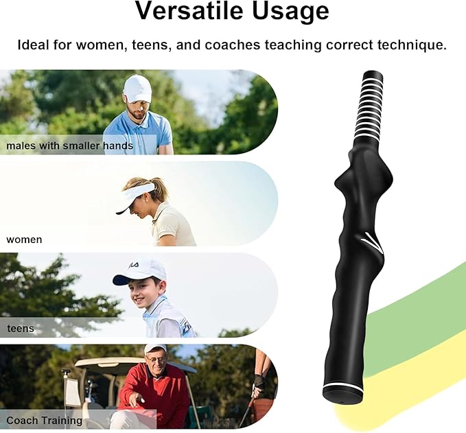 Right-Hand Golf Training Grip Golf Grip Trainer,Golf Swing Trainer Accessories