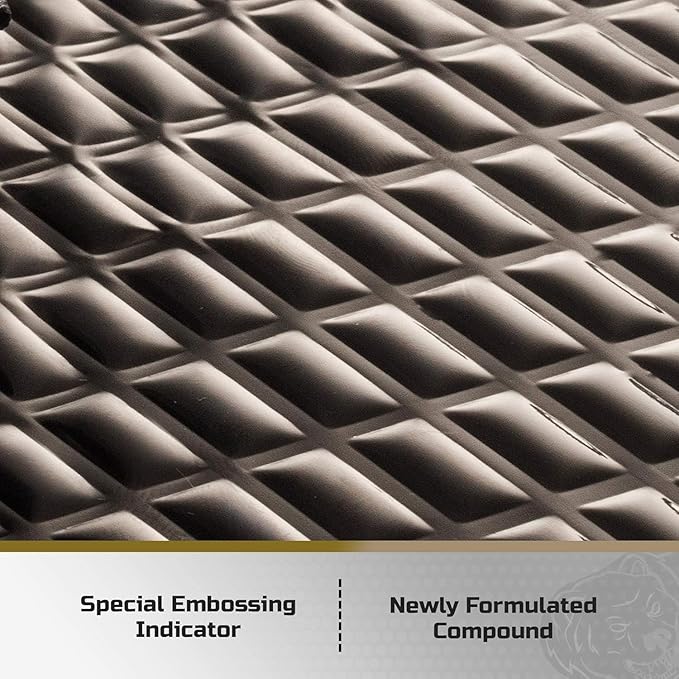 Siless Black 80 mil (2mm) 18 sqft Car Sound Deadening mat - Butyl Automotive Sound Deadener - Noise Insulation and Vibration Dampening Material (18 sqft)