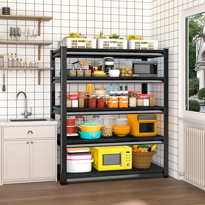 Garage Shelving Heavy Duty,Large Loads Adjustable Garage Storage Shelves - Image 6