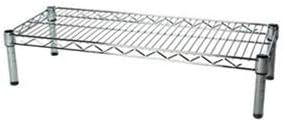 Shelving Inc. 12" d x 30" w Chrome Wire Shelving with 1 Tier Shelf, Weight Capacity 800lbs Per Shelf