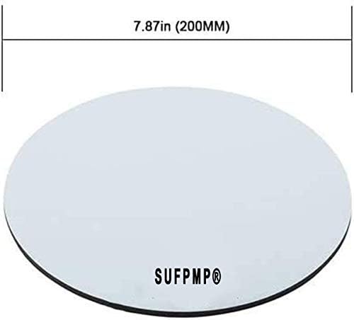 Mouse Pad Golf Ball, Round Mousepad, Non-Slip Rubber Base Mouse Mat for Laptop and Computer
