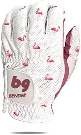 BG Bender - Mens Golf Glove, Durable Mesh Golf Gloves, Unique Golf Gloves