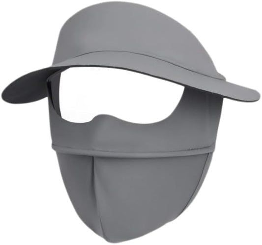 Breathable UV Face Cover Visor UPF 50+ Women Summer Face Covering Eye Protection Sunscreen Mask Sports Face Cover