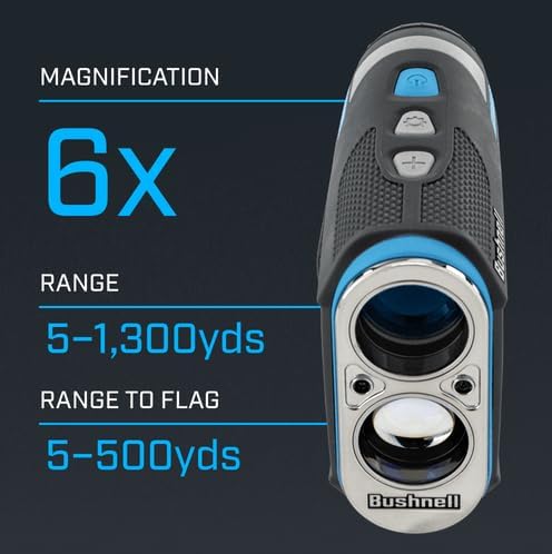 Bushnell Golf Tour Hybrid Laser Rangefinder with Onboard GPS and Slope Compensation with Wearable4U Towel | 1xCR123 Bundle