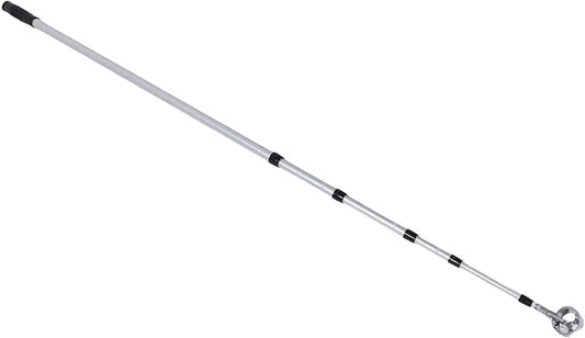 SUNGOOYUE Golf Ball Grabber Aluminum Alloy Ball Retriever with Lockable K Head for Water Hazard and Rough Terrain Efficient Scoop Net Design Ergonomic Grip