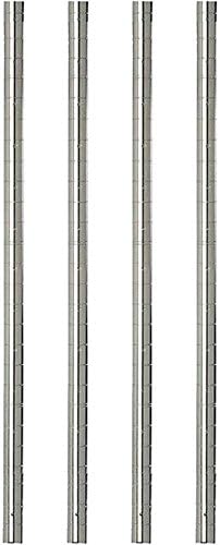 Omega 2-Tier Solid Galvanized Shelves, 21" Deep x 54" Wide x 14" HighHeavy Duty Storage Rack, Shelving Unit, NSF Certified, Ideal for Kitchen Garage Office Restaurant Warehouse 800-lb Weight Capacity