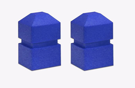 GTM1400 Recycled Plastic Beveled Tee Markers, (Set of 2 or Set of 18)