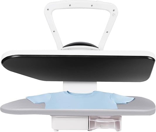 Intelligent Steam Press, 1600W Professional Iron Press Machine, Large Capacity Ironing Pressing Equipment with 5 Fabric Settings&Touch Screen, 35.8" Large Ironing Area for Home/Clothing Shop