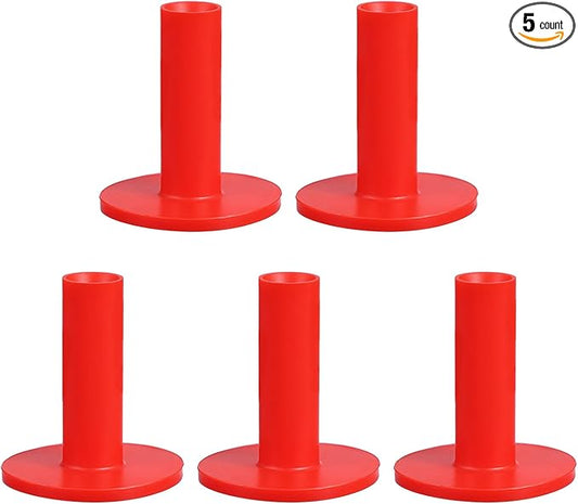 PATIKIL Rubber Golf Tees, Tall Practice Training Driving Range Tee Stable Ball Holder