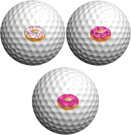 Golfdotz - USGA Rule Conforming Golf Ball Markers, Golf Ball Stickers for Marking Balls, No More Smearing from Stamps, Gifts for Golfers, Dads, and Retirees, (Emoji Collection; 24-32 Count)