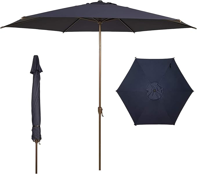 Abba Patio 11FT Outdoor Patio Umbrella Outdoor Table Umbrella by AbbaPatio