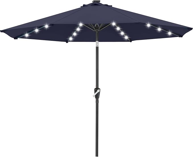 ABCCANOPY Solar Led Patio Umbrella by ABCCANOPY