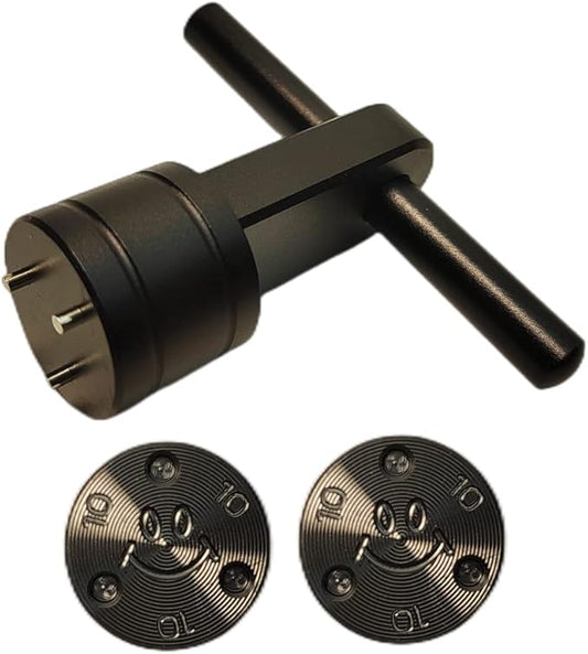 ROYMADE Golf Putter Weights(2pcs) for Taylormade TP Collection Putters 5g/10g/15g/20g with Wrench kit set (10g*2+wrench)