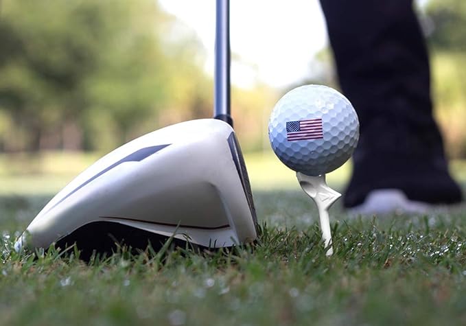 Flightpath Diamond Golf Tees – Patented Design to Reduce Spin for Long, Straight Drives – Low-Friction Long Tees, Robotically Tested for Ball Spin – USGA Approved Performance