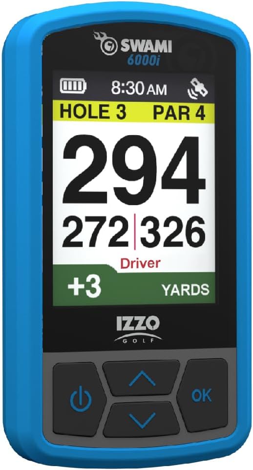 Izzo Swami Golf GPS Rangefinder - Color Display & Scorekeeper
