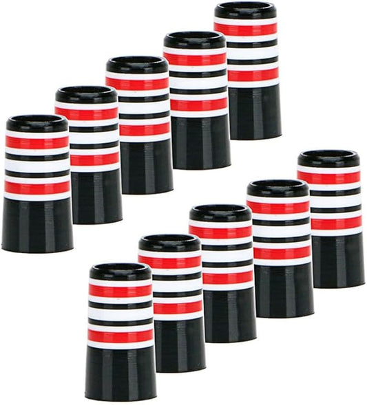 DONGKER Golf Iron Ferrules,10 PCS Golf Club Ferrules Golf Sleeve Ferrule Compatible 0.370'' Parallel Shaft
