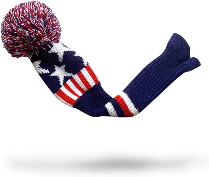 Scott Edward Knit Golf Head Covers for Woods Set of 3 Fits Well Driver(460cc) Fairway Wood and Hybrid(UT) The Perfect Change for Golf Bag