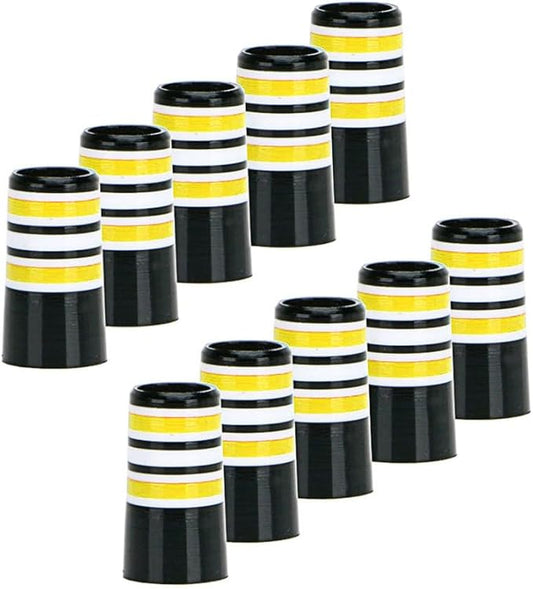 DONGKER Golf Iron Ferrules,10 PCS Golf Club Ferrules Golf Sleeve Ferrule Compatible 0.370'' Parallel Shaft