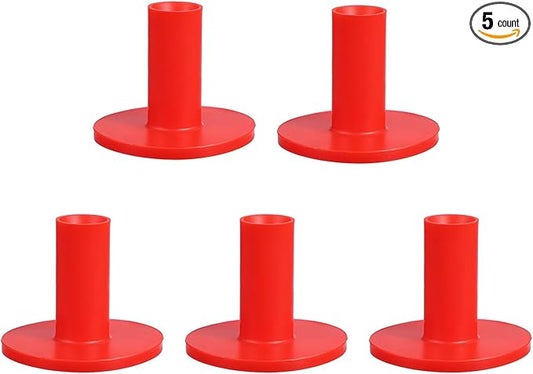 PATIKIL Rubber Golf Tees, Tall Practice Training Driving Range Tee Stable Ball Holder