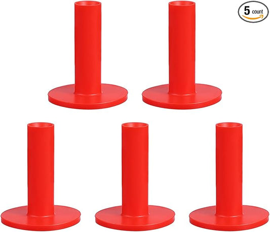 PATIKIL Rubber Golf Tees, Tall Practice Training Driving Range Tee Stable Ball Holder