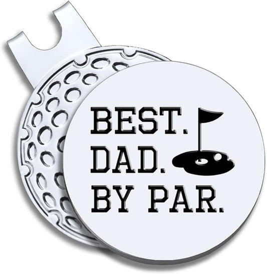 Men Golf Ball Marker with Magnetic Hat Clip, Funny Golf Accessories Gifts for Men, Novelty Birthday Gifts for Male Golfer Fan
