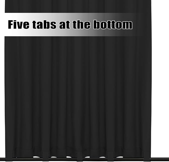 Easy-Going Outdoor Curtains for Patio 1 Panel, 110x108 inch, Weatherproof - Image 4