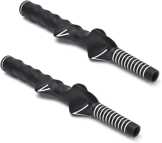 traderplus Right-Handed Golf Swing Training Grip Trainer, Black