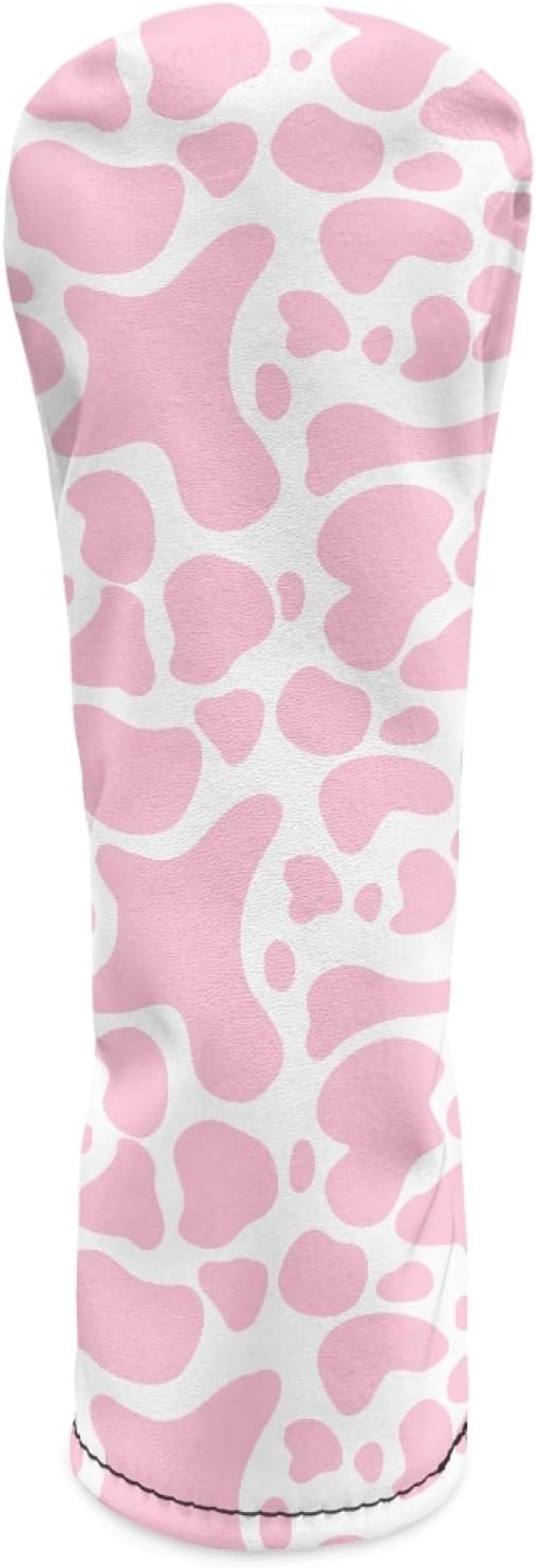 Golf Club Head Covers for Club Protective, Waterproof PU Leather Driver Fairway Wood Hybrid Head Cover