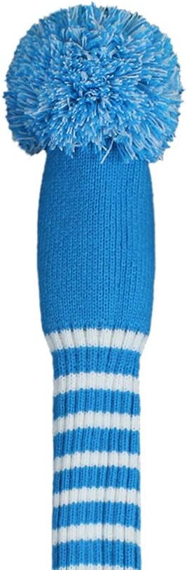 Scott Edward 1/3/4PCS Multi-Style Optional Individualized Knit Golf Club Head Covers, Driver Wood(460cc) Fairway Wood and Hybrid(UT)，for Male/Female Golfers,Custom