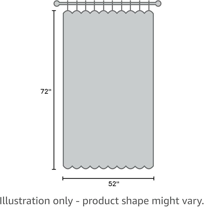 NICETOWN 2 Panels Thermal Outdoor Curtains Windproof W52xL72 Greyish White | - Image 8