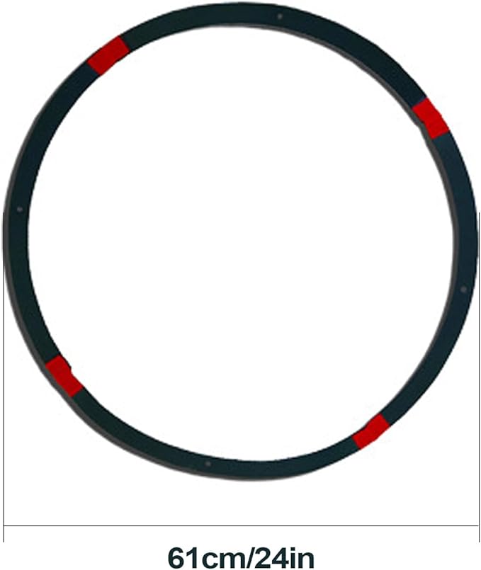Precision Rings – Golf Chipping Circles, Putting Target Trainer | Flexible Visual Indicator Rings for Green Shot Control and Accuracy Practice, Lightweight Setup for Indoor Lawn Or Backyard Golf T