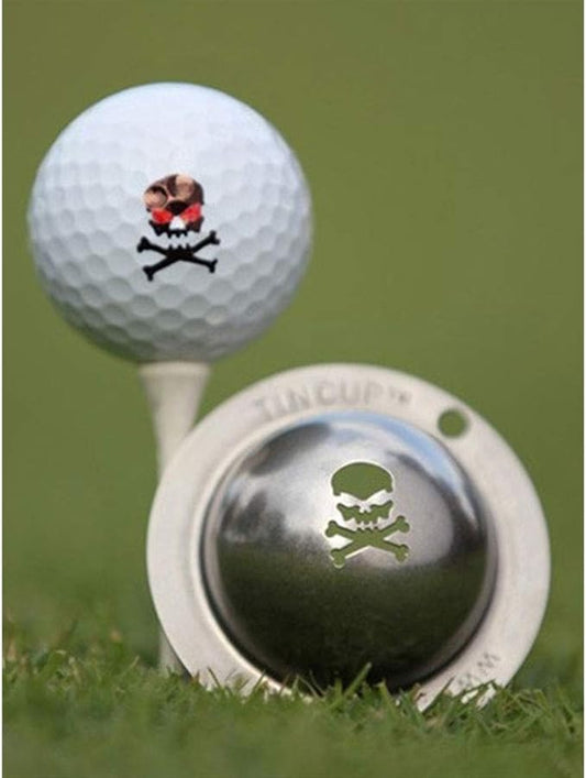 Tin Cup Golf Ball Marker Stencil - Premium Personalization Tool for Golfers - Custom Design Ball Marker - Golf Accessories Gift for Men and Women- Made in The USA