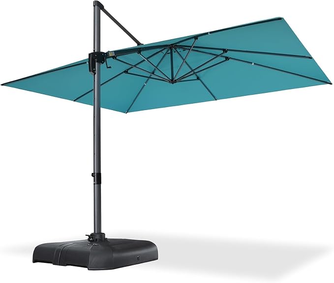 PURPLE LEAF Patio Umbrella 10' x 13' Built by PURPLELEAF