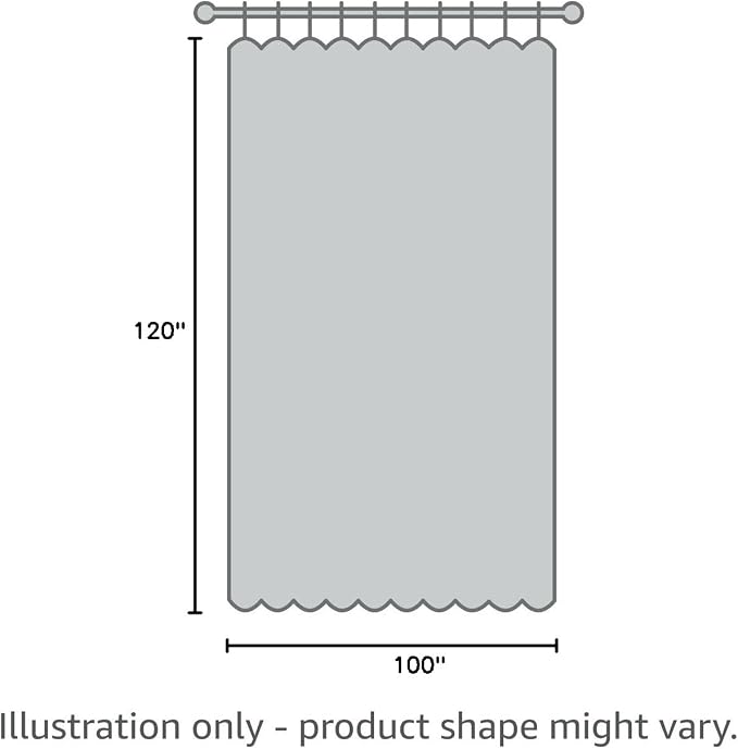 BONZER Outdoor Sheer Curtains for Patio Waterproof 2 Panels | Wide Grommet - Image 7