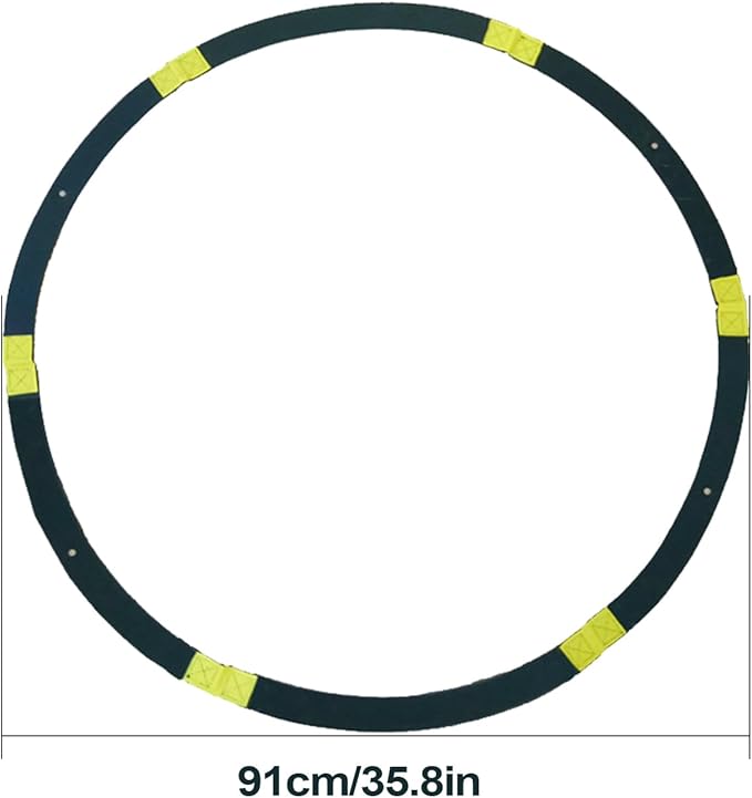Golf Hole Target Rings - Chipping Aid Circles, Practice Alignment Tools | Foldable Putting Zone Markers, Lightweight Swing Training Equipment, Target Kit with Scenario for Backyard Lawn, Indoor Green